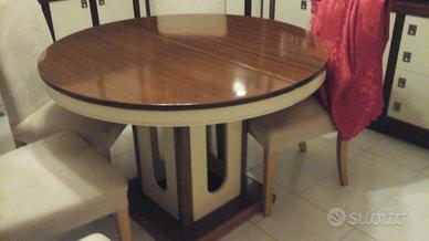 Tavoli bianco noce teakcucina sedie frigo cucina c