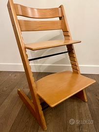 Sedia Stokke Tripp Trapp in faggio