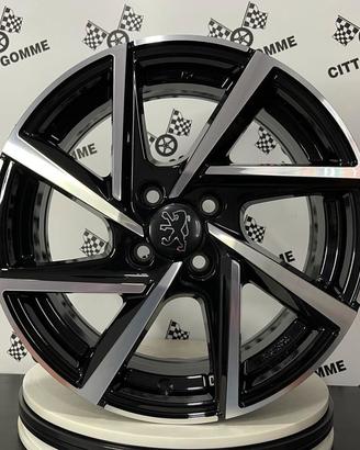 4 Cerchi in lega compatibili PEUGEOT 1007 2008 206