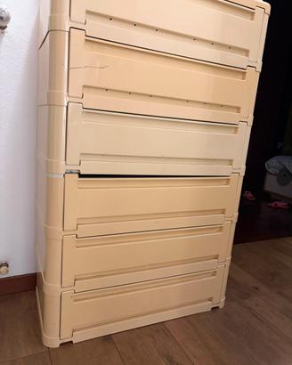 Scarpiera vintage kartell