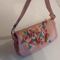 Blumarine-Blugirl borsa in camoscio 