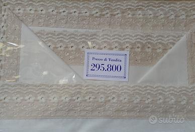 Lenzuola matrimoniali con federe