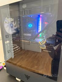 Pc Gaming Ryzen 5 7600X+RX7700XT 12 GB + 32 GB DDR