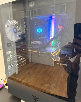 Pc Gaming Ryzen 5 7600X+RX7700XT 12 GB + 32 GB DDR
