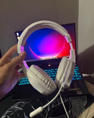 Cuffie gaming rgb