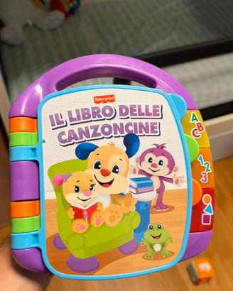 Libro con canzoncine per bambini FischerPrice