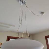 lampadario cucina e applique zona living