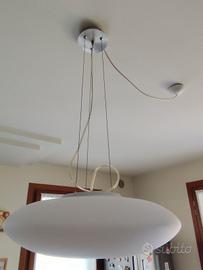 lampadario cucina e applique zona living