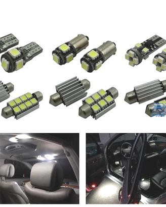 KIT 14 LAMPADE LED INTERNE PER MERCEDES CLK CLASSE