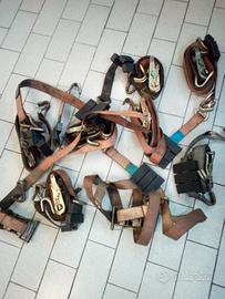 Bisarca accessori Cinghie Pedanine e blocca ruote