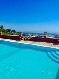 Chalet panoramico con uso di piscina