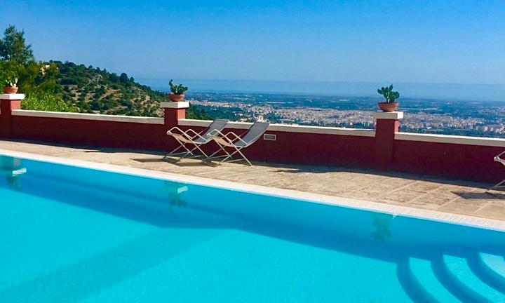 Chalet panoramico con uso di piscina