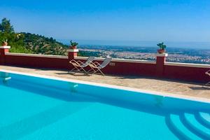 Chalet panoramico con uso di piscina