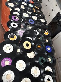 Vinile vinili 45 giri senza copertina lotto 100