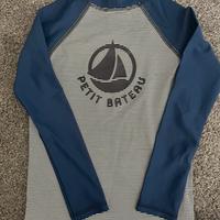 maglietta anti UV Petit bateau tg 6 anni