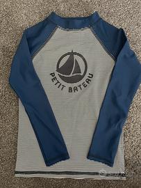 maglietta anti UV Petit bateau tg 6 anni