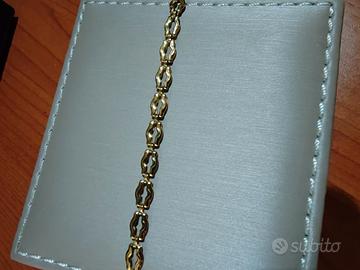 Braccialetto chicchi di caffè oro 18 ct