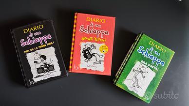 "Diario di una schiappa" 3 libri