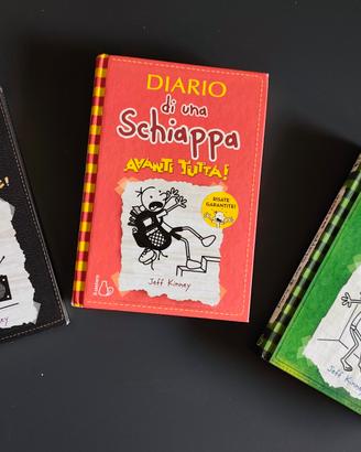 "Diario di una schiappa" 3 libri