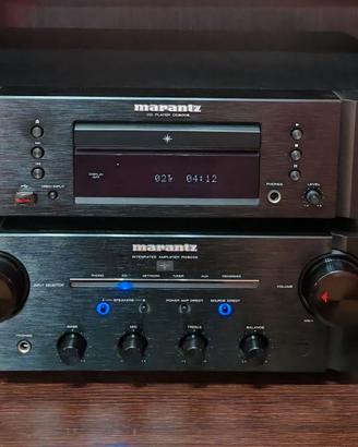 Audiofila: amplificatore Marantz PM8006 + CD 6006