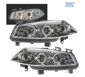 FARI PER RENAULT MEGANE 02-05 ANGEL EYES LED FONDO