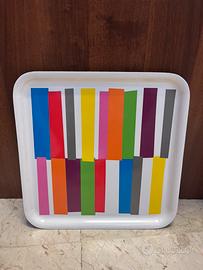 Vassoio da portata vintage in melanina