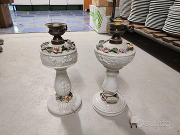 Coppia abat-jour vintage