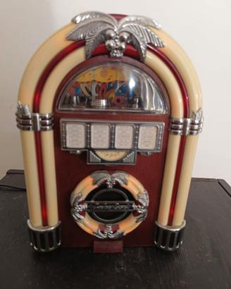 Radio Vintage stile vecchio Juke Boxe Americano