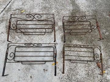 Fioriere da balcone artigianali - Portavasi