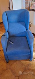 POLTRONA ELETTRICA 2 MOTORI PER ANZIANI