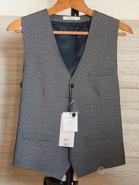 Gilet uomo Conbipel grigio elasticizzato