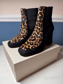 Stivaletto stampa animalier