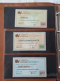 Miniassegni Credito Varesino
