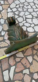 Mensola in legno decorata