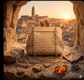 Cloutch SIMONAMI CROCHET Eleganza Artigianale