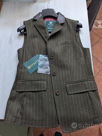 Gilet St. James donna in pregiata lana italiana.