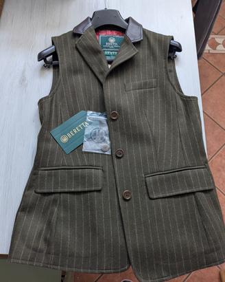 Gilet St. James donna in pregiata lana italiana.