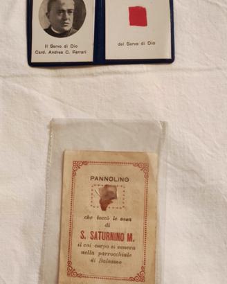 Santini San Saturnino e Beato Card A.C. Ferrari 