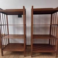 Coppia di piccole librerie
