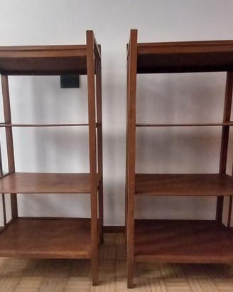 Coppia di piccole librerie