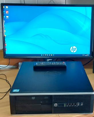 Pc HP intel i5 quad-core 8GB completo. Come nuovo.