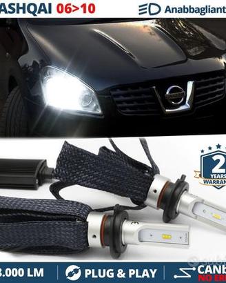 Kit Lampade FULL LED NISSAN QASHQAI J10 H7 6500K