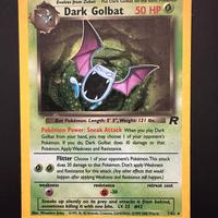 Pokemon Dark Golbat Holo