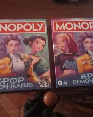 Monopoly kpop Demon Hunters 