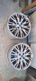 4 cerchi lega Fiat grande punto e punto evo da 17