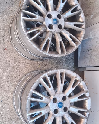 4 cerchi lega Fiat grande punto e punto evo da 17