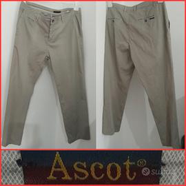 pantalone Ascot tg52/L-XL cotone beige