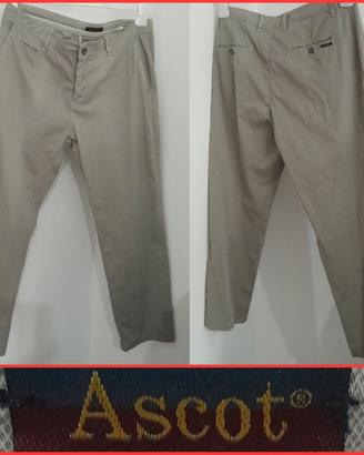 pantalone Ascot tg52/L-XL cotone beige