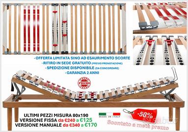 RETE ERGONOMICA FISSA O MANUALE