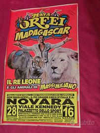 locandina circo cm. 47 x 30